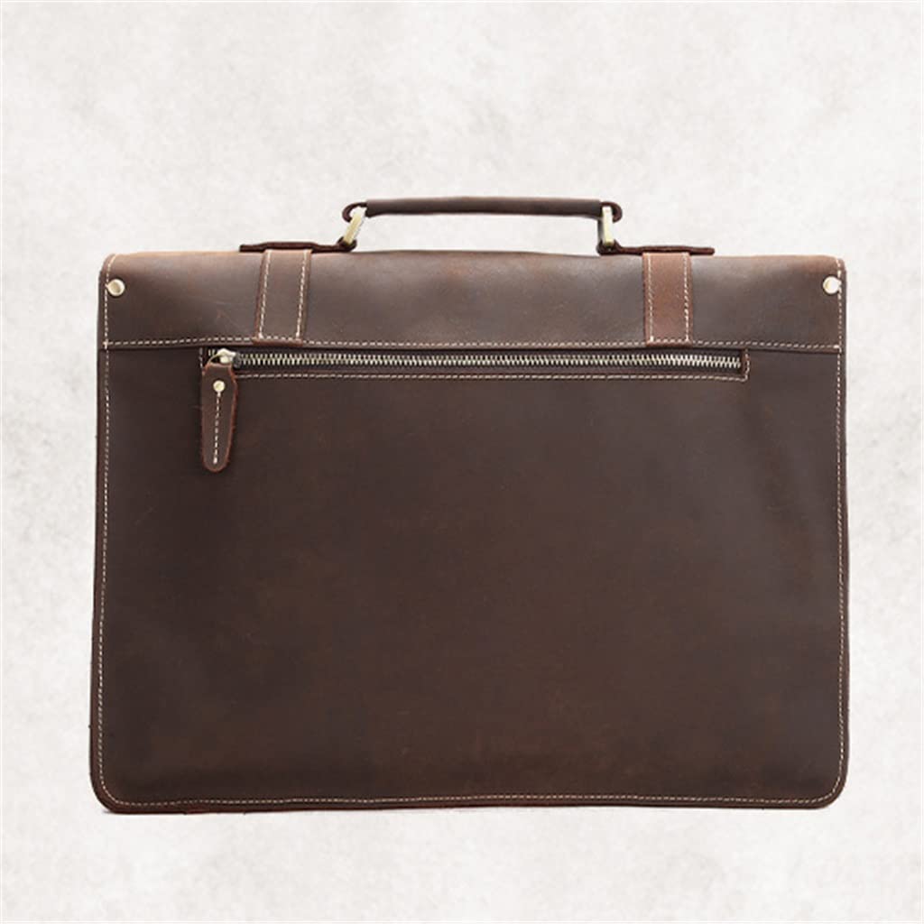 Amazon.co.jp: ヴィンテージ本革メンズブリーフケースビジネス