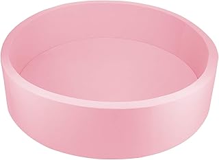 TRENDBOX 47IN Memory Foam Ball Pit for Baby Toddler Soft Round Ball Pool - Light Pink