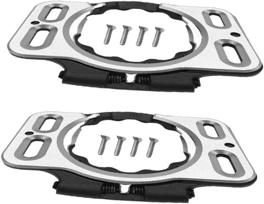 KICHOUSE 2pcs Cycling Shoe Cleat Covers for Road Adapter for Enhanced Power Transfer and Compatible and Other Pedals