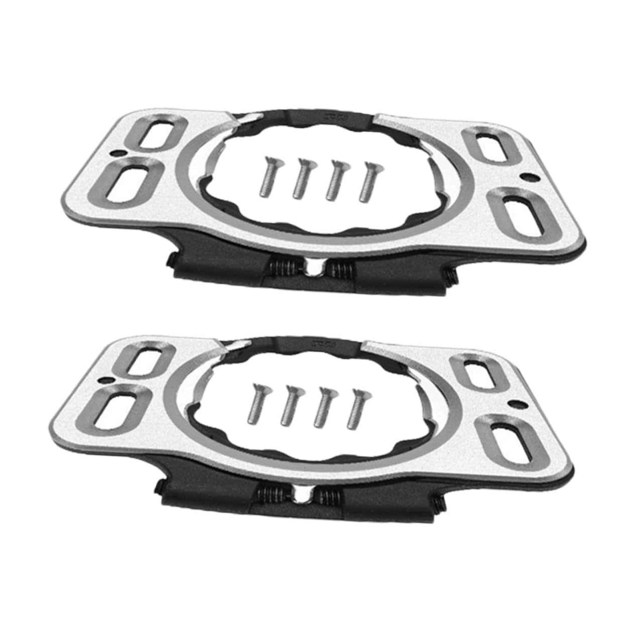 KICHOUSE Bicycle Cleats Covers Replacement Parts for Bike Cleats Sturdy Plate for Road Cycling Quick Release Feature