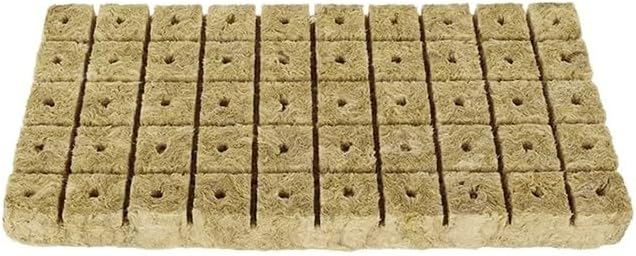 Sponge Block Starter Plugs Rock Wool Grow Cubes Seed Starters, for Planting Hydroponics Cuttings Plant Propagation Supply