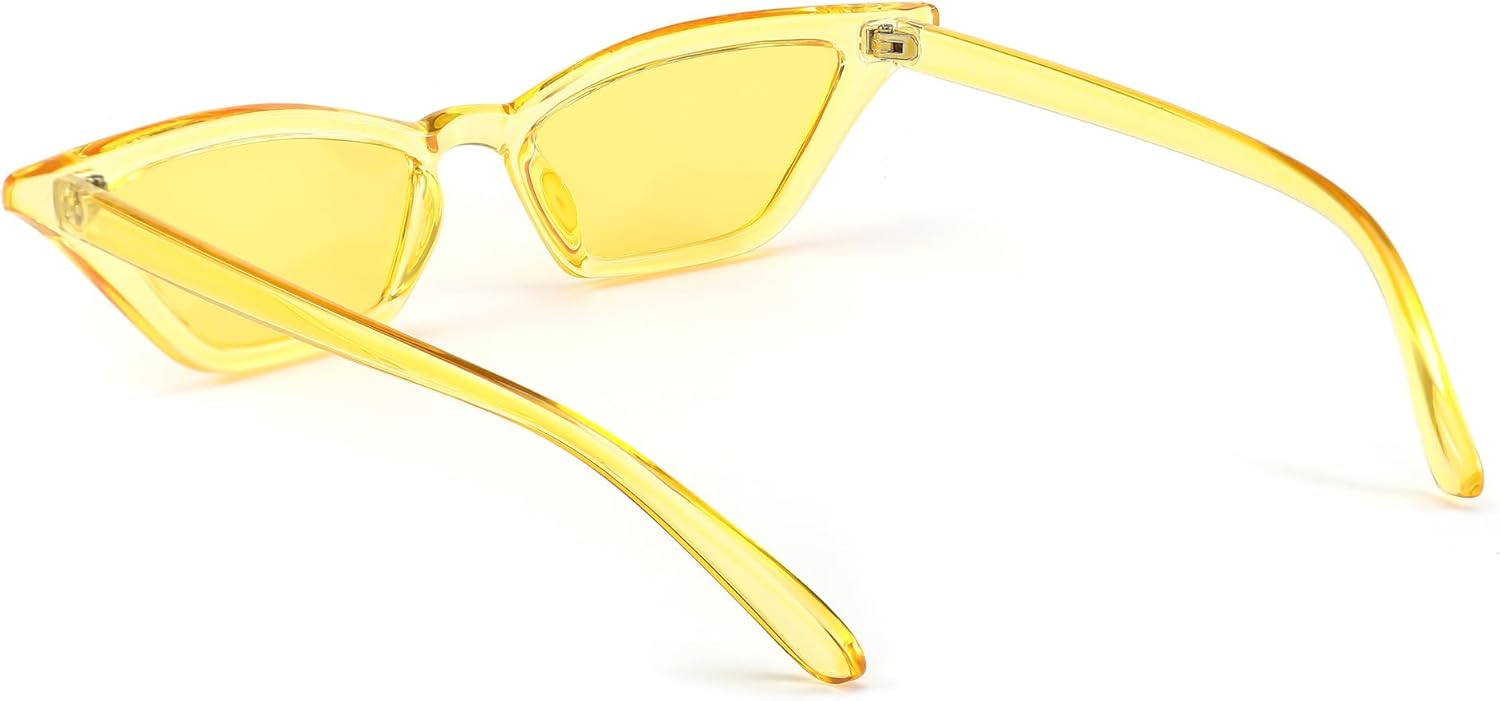 FEISEDY Small Cat Eye Sunglasses Vintage Square Shade Women Eyewear B2291 - Image 4