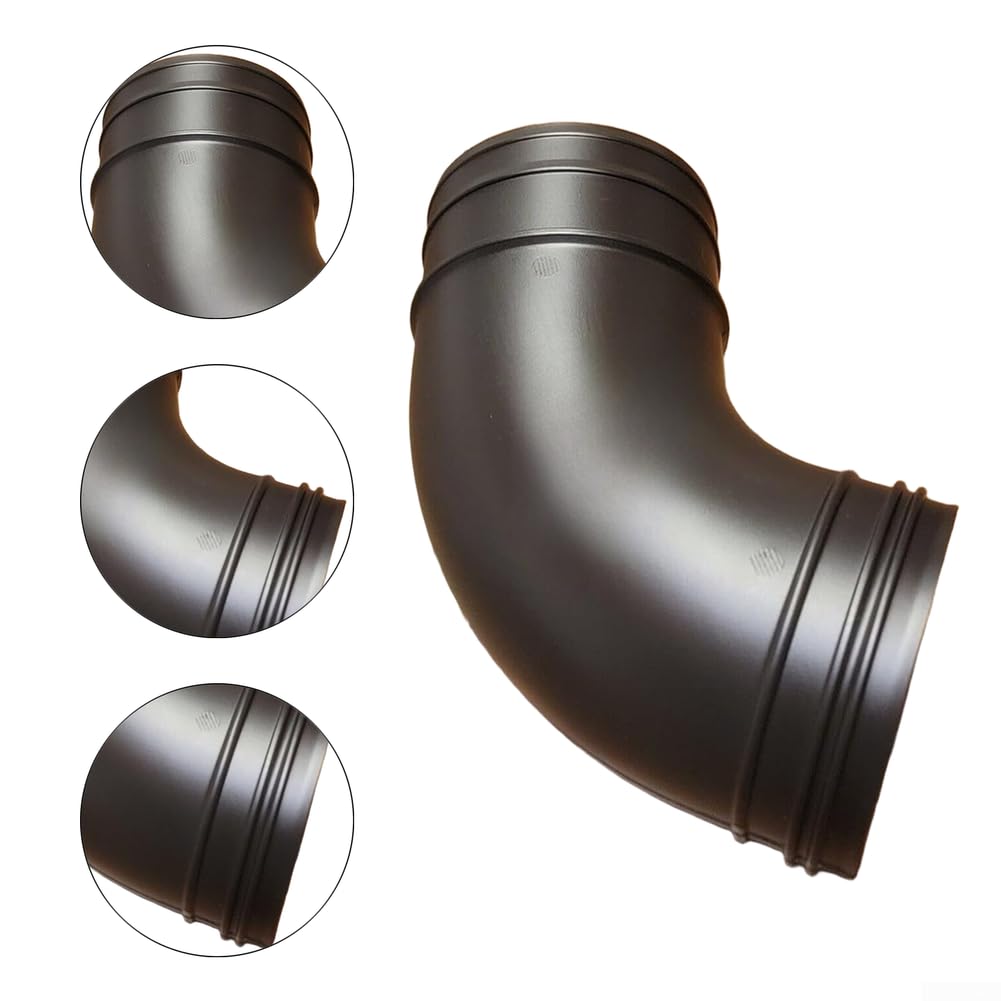 Pieza de repuesto de codo de soplador compatible con modelos Br 450 Br 700 y Sr 450, tubo de polietileno negro para sopladores de hojas y aspiradoras, componente de reparación de flujo de aire