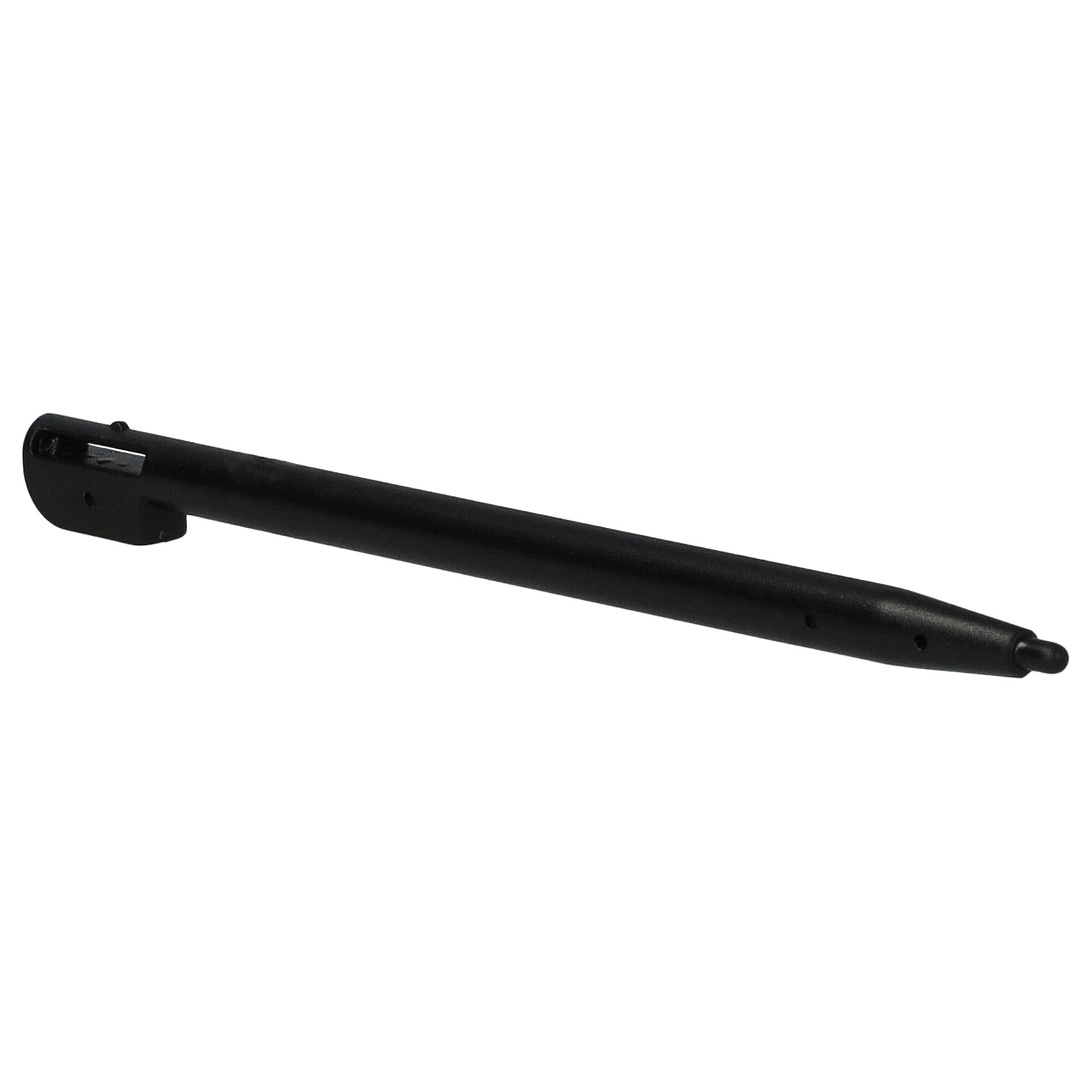 vhbw 10 x rysik kompatybilny z konsolą do gier Nintendo DSi, DSi XL, 2DS, DS Lite - 8,8 cm długości, czarny