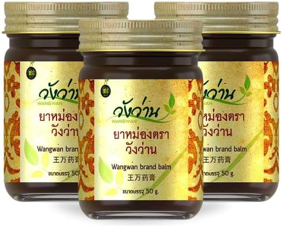 Amazon.com: Wangwan Thai Herbal Balm for Back, Neck, Knee, Shoulder ...