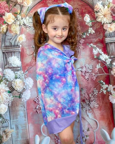 Image of HINTINA Toddler Girl One Piece Ruffle Swimsuit with Cover Up Skirt Bathing Suit Swimwear 2-7Y