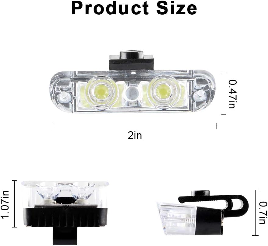 Sidaqi White 16LED Grille Strobe Lights Dash Deck Visor Police Flash Lights Car Truck Ambulance Emergency Warning Strobe Lights With Remote Control Wireless 12V