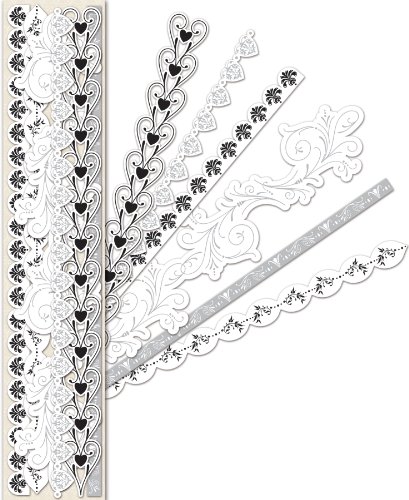 K&Company Elegance Adhesive Borders