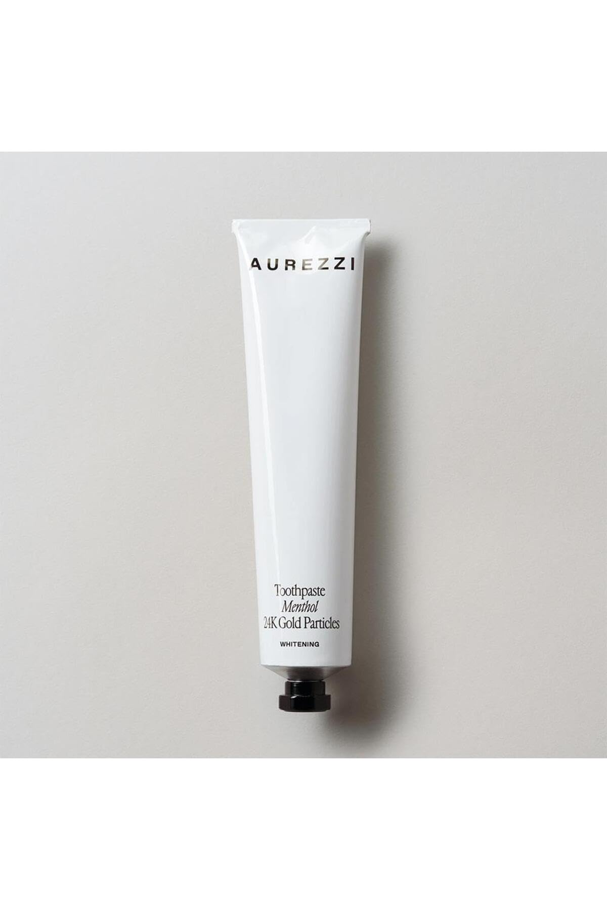 Aurezzı Menthol Mentol Aromalı 24K Altın Parçacıkları Beyazlatıcı Diş Macunu 75Ml