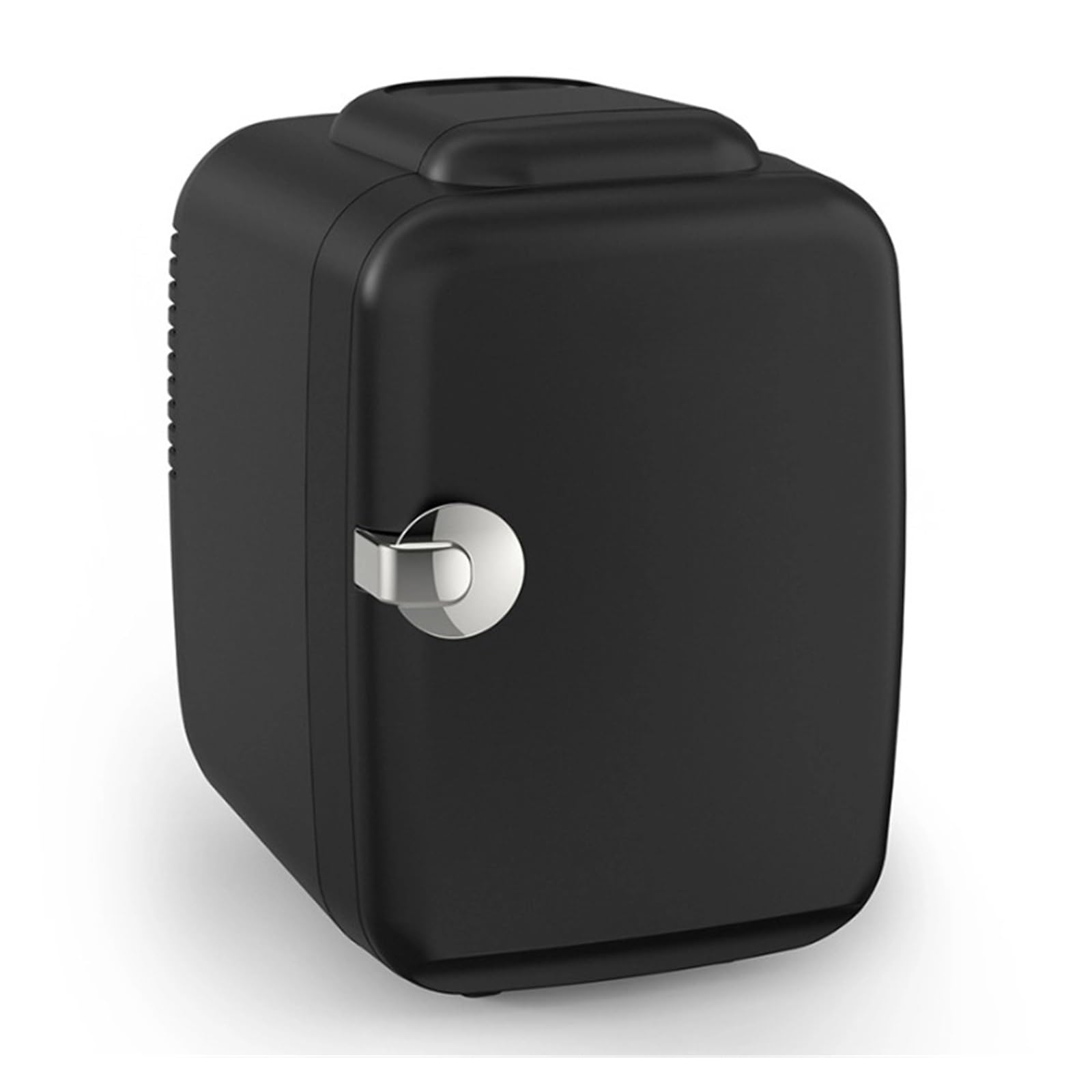 Mini refrigerador de 4L, 110 V, 220 V, for Belleza, Maquillaje, Cuidado de la Piel, refrigerador con calefacción y refrigeración, CA/CC, Mini refrigerador for automóvil(Pink)