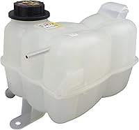 Vista 223 de TRQ Botella de desbordamiento del tanque de expansión del depósito de refrigerante del radiador compatible con Porsche Macan 2015-2018