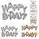 GLOBO ALUMINIO HAPPY BIRTHDAY