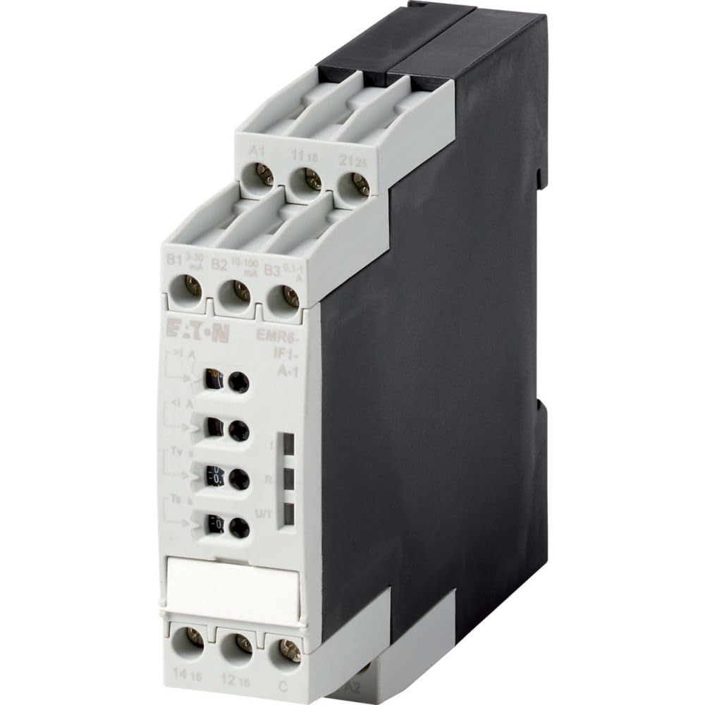 Relais de surveillance du courant multi-plages 3-30mA 10-100mA 0,1-1A EMR6