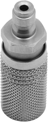 Miniatura 5 de Paintball PCP Adaptador de enchufe macho de desconexión rápida de 0.315 in con adaptador de acoplamiento de desconexión rápida hembra de 0.315 in,
