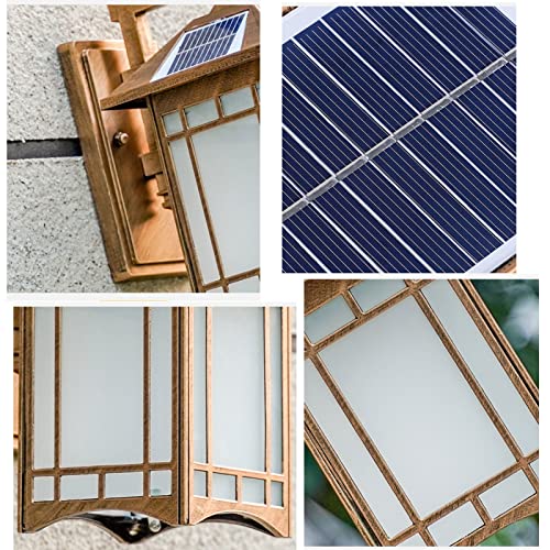 Applique solaire variable avec télécommande pour l'éclairage extérieur du jardin - 7