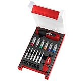 Sloky STS-TX-TW-S1 Twin Combo Set Preset Torque Screwdriver with Torx Size TX6-TX15 (20 Pieces)