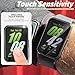 (3 Pack) Orzero Watch Screen Protector Compatible for Samsung Galaxy Fit3, PMMA and PET (Not Tempered Glass) Ultra Thin HD Full Coverage Anti-Scratch