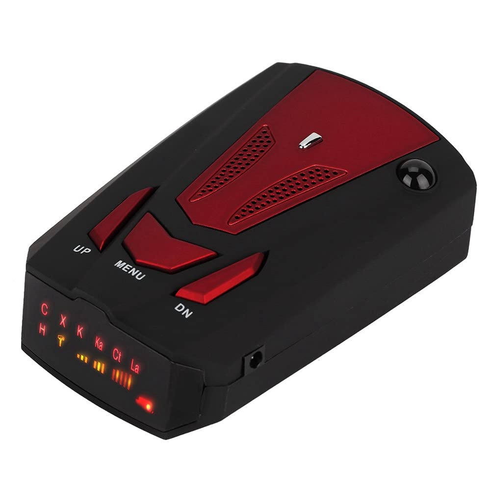 Détecteur De Radar 360° Pour Voiture - Portée Extrême - Détecteur Laser/radar Avec Alertes Vocales, Lumière Rouge Et Radar D'alertes - Affichage OLED Multicolore - Temps De Réponse Rapide