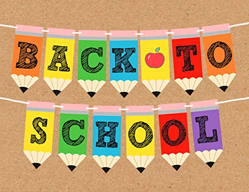 Back To School Banner - Teacher Banner For First Day Of School Decorations Welcome Back To School Party Classroom Decorations #TOP3