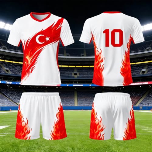 Conjunto de fútbol para hombre con acabados de alta costura 2