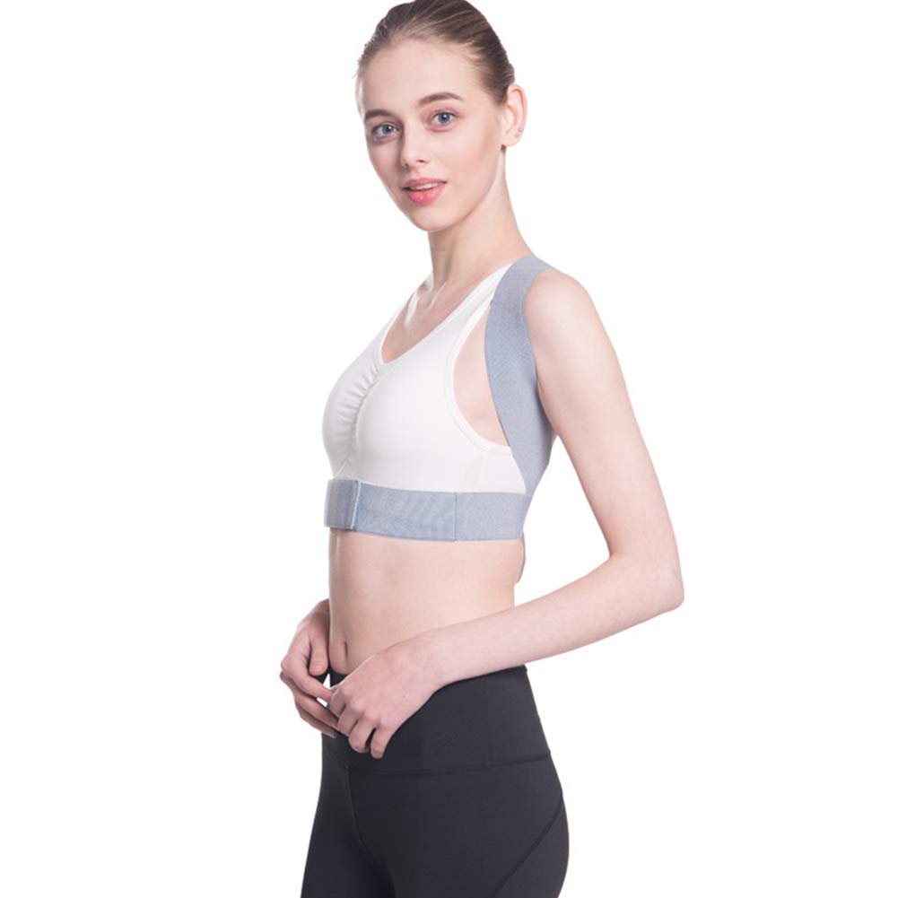Corrector de Postura Ajuste de Hombro Ajustable Cinturón de Joroba Ayuda de la Columna Vertebral para Hombres o Mujeres, Cuello y Hombro Alivio