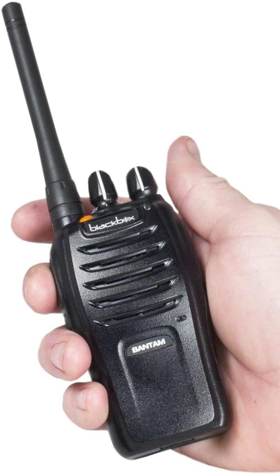Blackbox BANTAM-VHF Bantam VHF 2-Way Radio with Kenwood Connector Jack; Compact, Rugged, Full Power Radio; 16 Channels; 5 watts/2 watts RF power; Scanning; Voice Channel Enunciation
