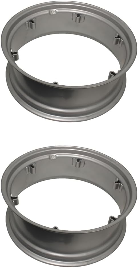 (2) Heavy Duty Rear Rims for White Tractor 10x28 Universal 6 Loop