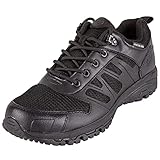 TELA SANDWICH - El forro interior de los zapatillas militares hombre y la tela de malla en la superficie son todas telas SANDWICH. Esta tela no solo es fuerte, resistente al desgaste, sino también duradera, no se afloja ni se deforma. También tiene buena permeabilidad al aire. Mediante la circulación del aire, la superficie se mantiene cómoda y seca. Y el diseño de malla hace que los zapatos sean más modernos y deportivos.