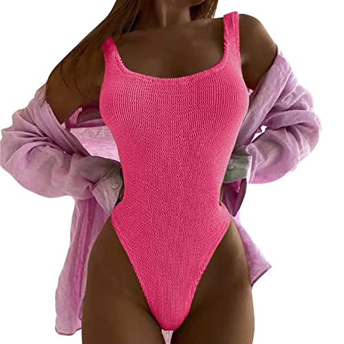 Maillot de bain une pièce femme ventre taille haute bikini brassière S