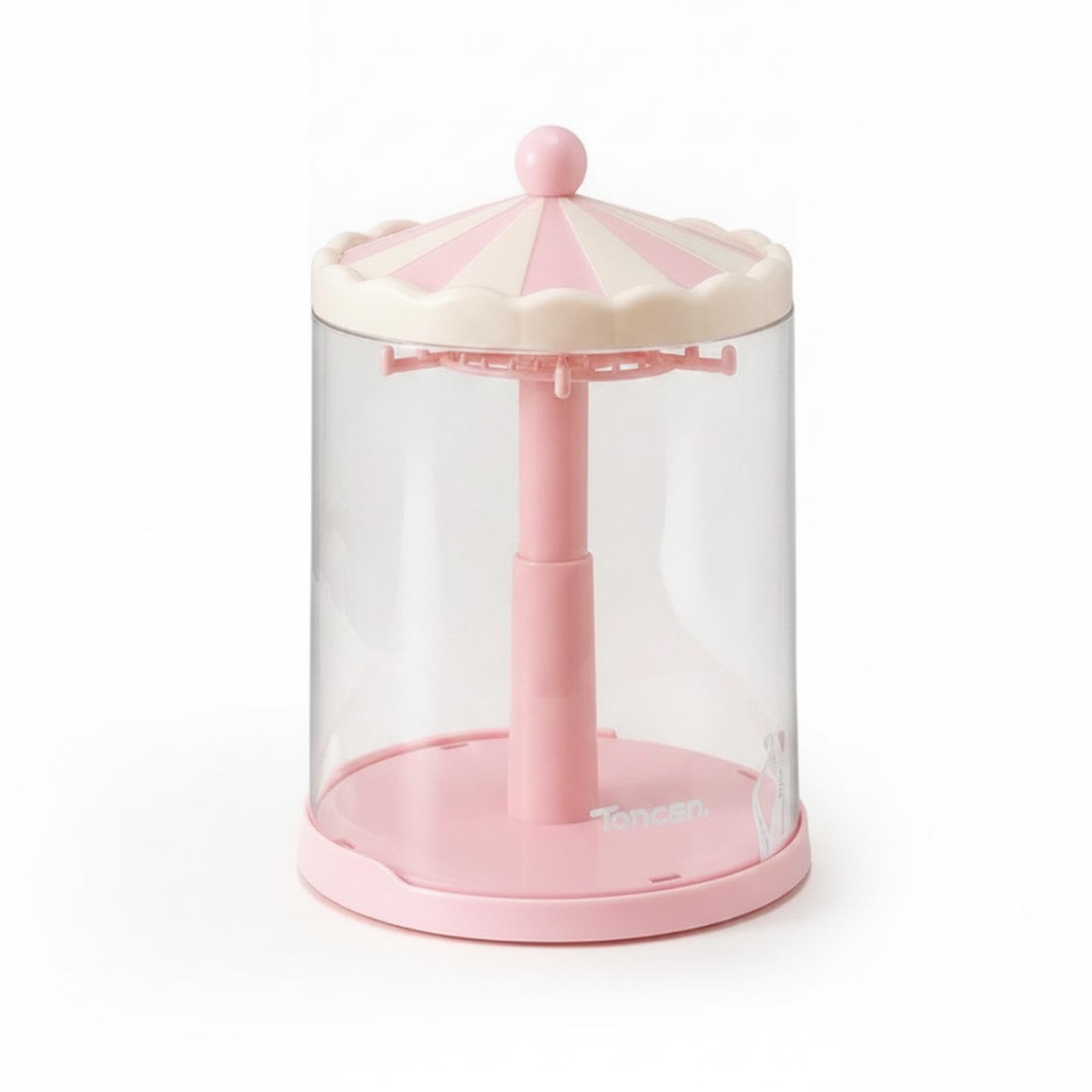 Display Cover with Hanging Rack Clear Figurine Display Case Transparent Organizer for Collectors, Desk, Vanity, Bedroom Shelf Style 2 with Lid-image-32