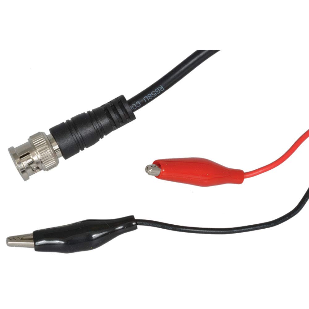 Jameco Benchpro 11384 Alligator Clip-to-BNC Cable