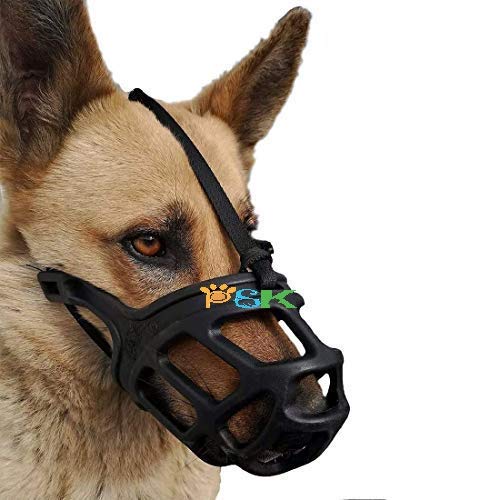 PSK PET MART Adjustable Dog Muzzle Cum Mouth Cover- (Large, Black) (B08XLF22W7) Amazon Price History, Amazon Price Tracker
