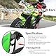 KIMISS Motorrad Haltegriffe Sitzschienengriff, CNC Aluminium Motorrad Hinterer Haltegriff Sitzschiene für Z650 17-18(Schwarz)