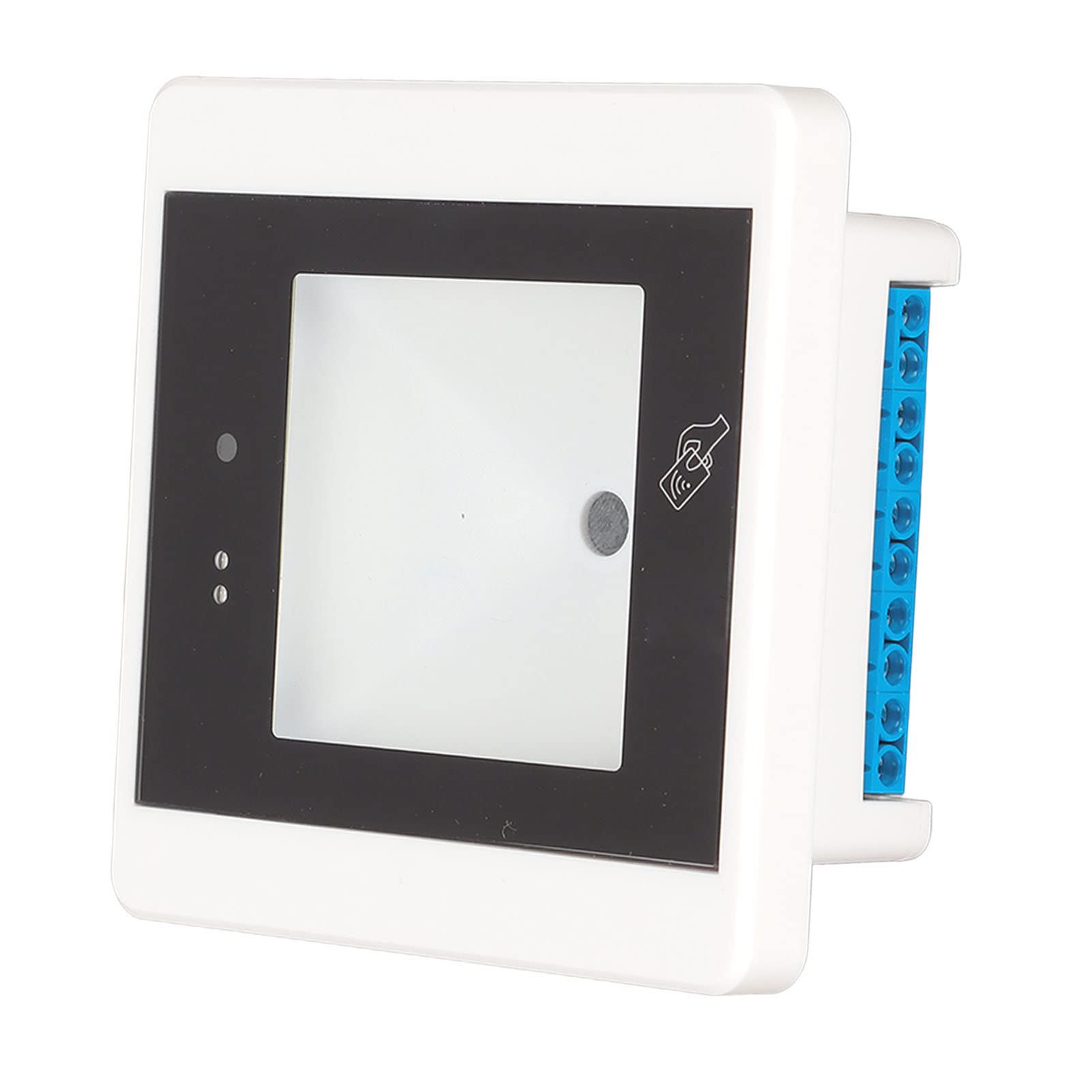 Lector de Código de Barras QR 1D 2D para Administración Administrativa de Control de Acceso Al Salón con Aviso de Timbre, Conexión IP, 1 Escáner (R35C Blanco)