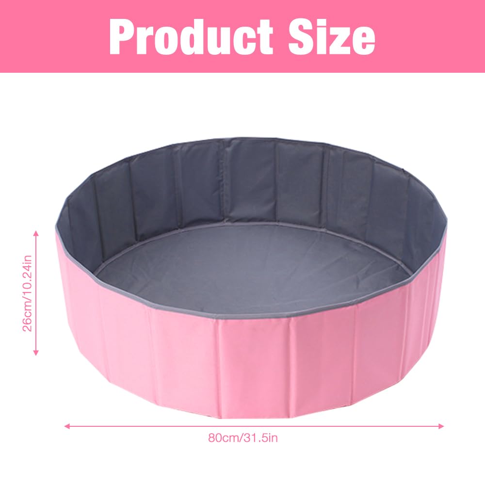 Mineup Baby Ball Pit, 80cm Foldable Baby Ball Pit, Kids Play Ball Pool, Portable Ocean Ball Pit - Image 3
