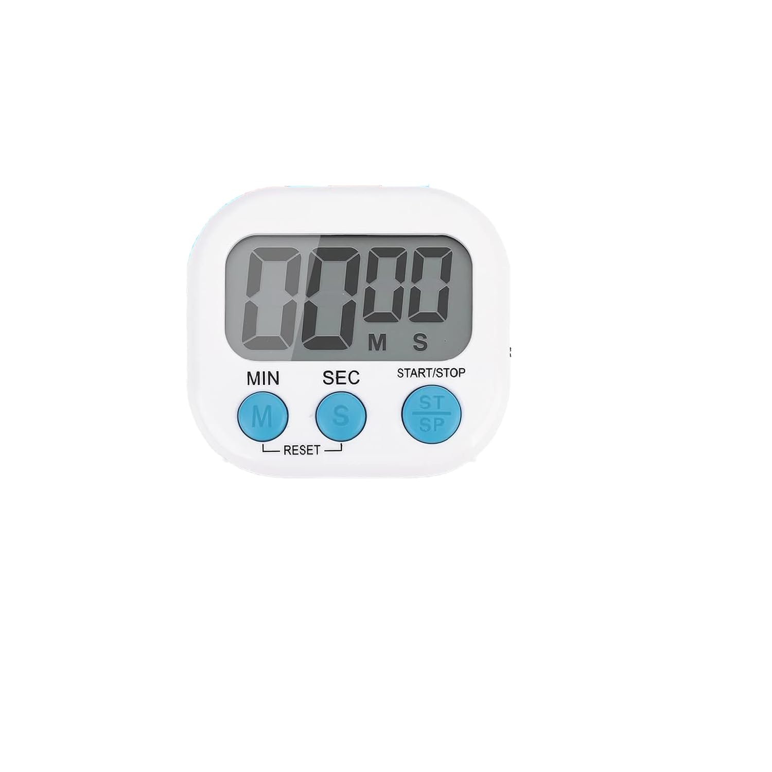 Large Screen Digital Kitchen Timer Count Up and On/Off Switch with Loud Alarm Magnetic Back Large Display LED Countdown Timer for Cooking Baking Games