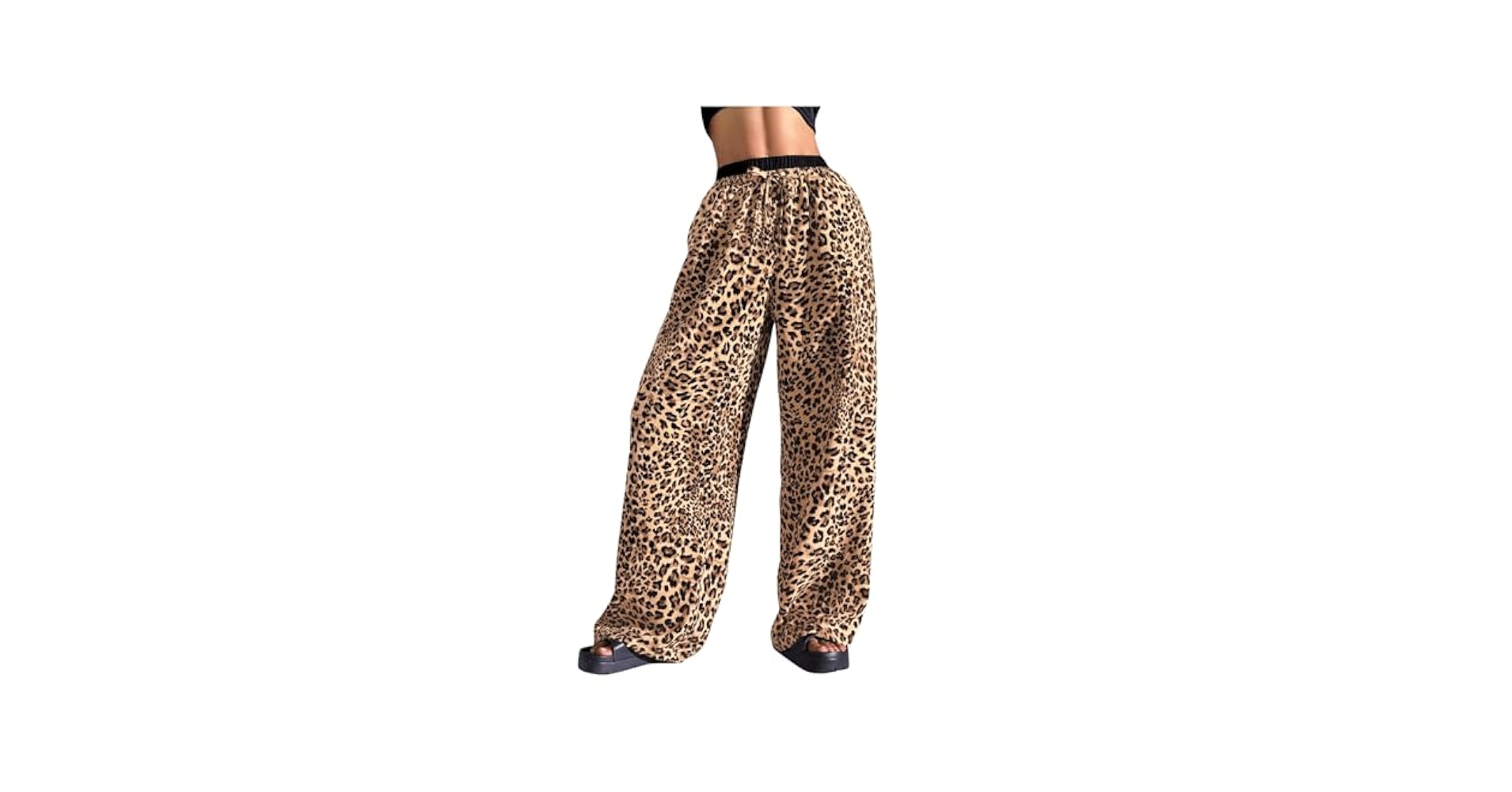 豹柄 NOREMID LEOPARD PANTS M