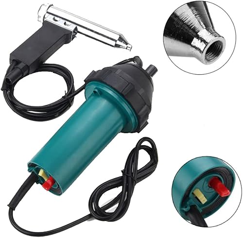 Miniatura 5 de Beyondlife Soldadura plástica de la antorcha del aire caliente de la soldadura del calor 1080W con el kit de la manguera de la boquilla para la