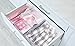 100Pcs Sock Packaging Bags for Shipping - 6x9 inch Frosted Zipper Plastic Bags for Travel Storage -Clear Bag for Toiletries, small panties, cosmetics | No Vent Holes