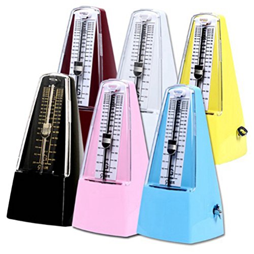 ROSENICE Métronome mécanique avec sonnerie clic sonore et battement fort précis Noir - Les Beatles, Paul McCartney, John Lennon, RIngo Starr, George Harrison ROSENICE Métronome mécanique avec sonnerie clic sonore et battement fort précis Noir – Image 3