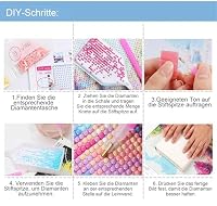 Xiangxujia Diamant Painting Erwachsene,Diamond Painting Bilder,Diamants Painting Erwachsene Für Home Wand Decor,Frauen Geschenk. (Meeresboden) – Ansicht 5