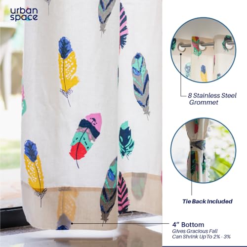 Urban Space Store Urban Space 100% Cotton Door Curtain 7x4 1 Pieces - Image 6