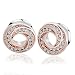 Kokoma Crystal Ear Plugs (Rose Gold-10mm(00G))