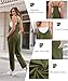 Ekouaer Womens Jumpsuit Sleeveless Casual Summer Overalls Jumpers Spaghetti Strap Baggy Long Pants Rompers with Pockets Green S