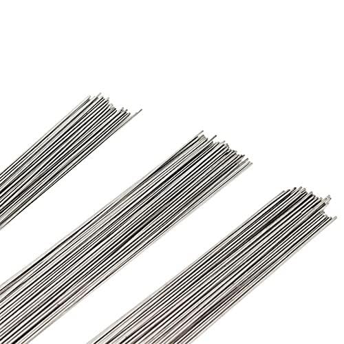 20 Stück 50cm Edelstahl Federdraht Hartdraht gerade 0,2-3mm Durchmesser für DIY Basteln Schmuckherstellung(2MM)