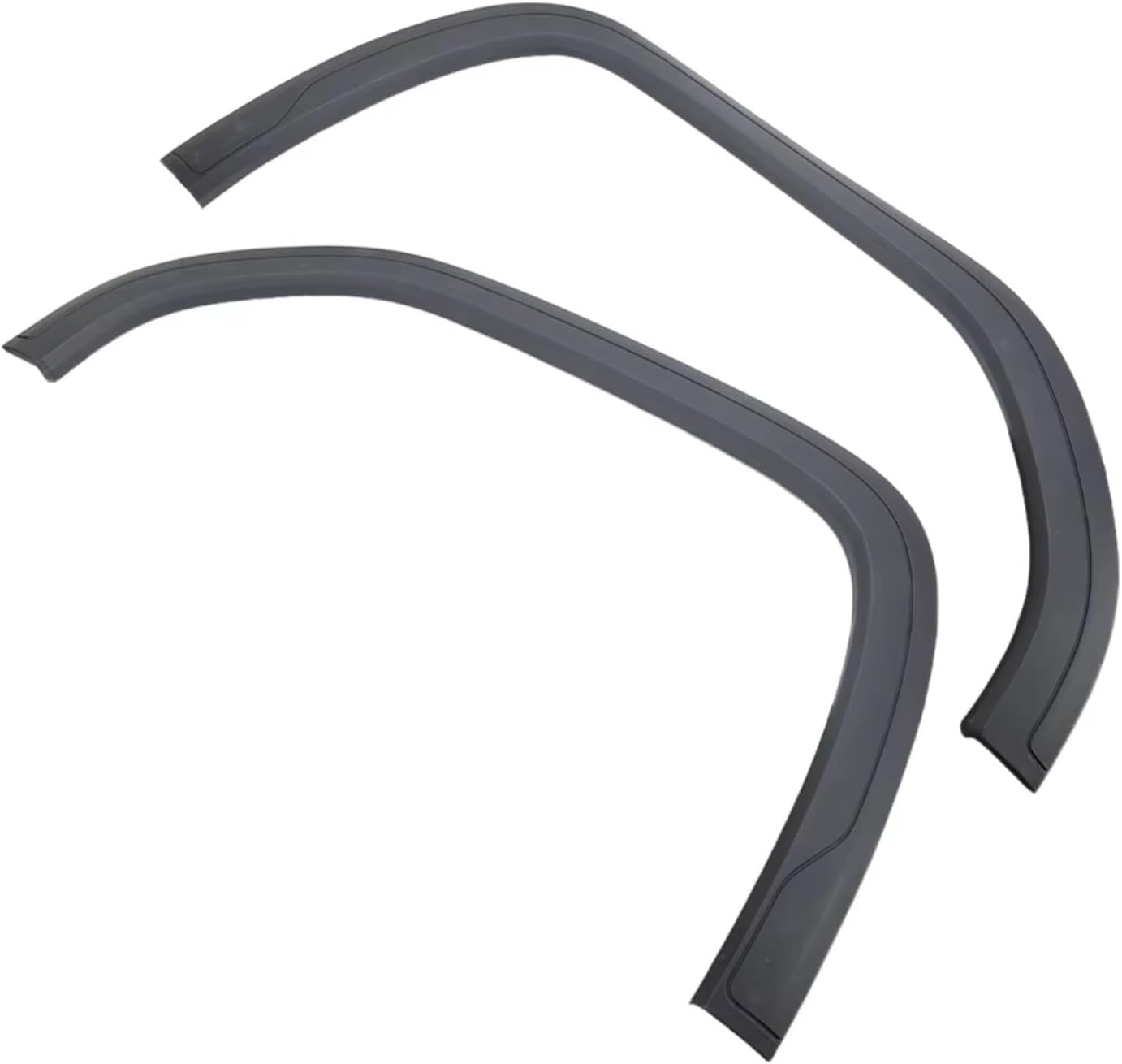 Car Mud Flaps For GMC For Sierra 1500 2019-2023 Front Wheel Arch Molding Eyebrow Trim Fit Direct Replace Tire Strip Mud Flap Splash Guard(1 pair)