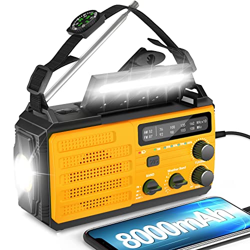 Givoust Survival Solar Powered Radio