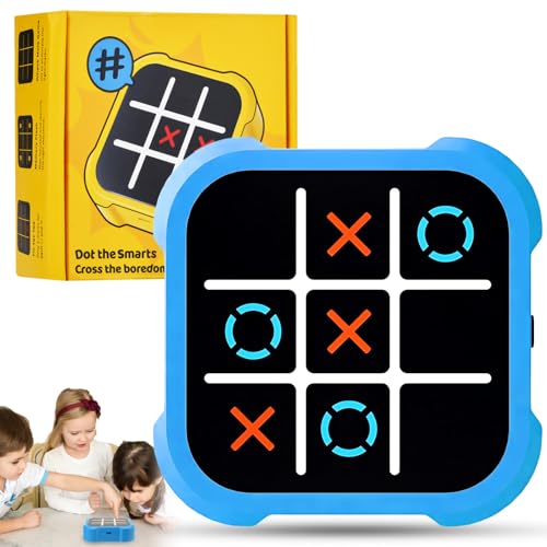 Gioco Elettronico, Portatili Giochi di Puzzle Smart Games per bambini, 1/4 Giocatori Giochi Per Famiglie Scacchiera Gioco Digitale, Giocattoli Fidget Portatili Educativi Da Viaggio.