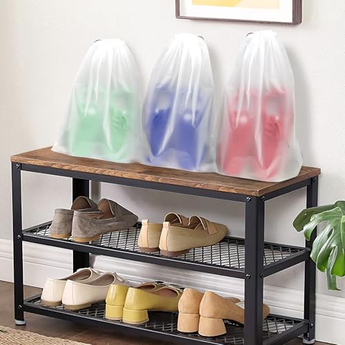 50 Pack Large Clear Travel Shoe Bags - 7.49 with Coupon - Image 5
