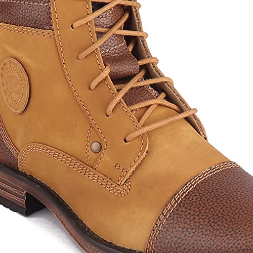 Image of Red Chief Nubuck Leather Casual Boot for Men | Lace-Up Shoes for Men | RC3771